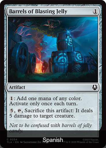 Barrels of Blasting Jelly [Spanish]