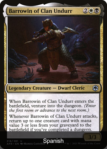 Barrowin of Clan Undurr [Spanish]
