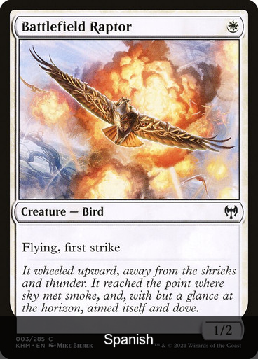 Battlefield Raptor [Spanish]