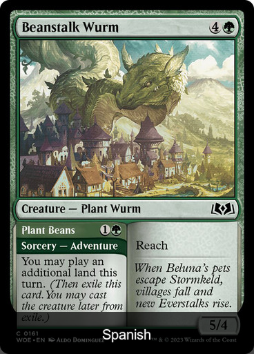 Beanstalk Wurm // Plant Beans [Spanish]