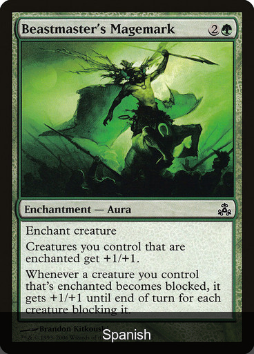 Beastmaster's Magemark [Spanish]