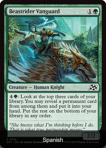 Beastrider Vanguard [Spanish]