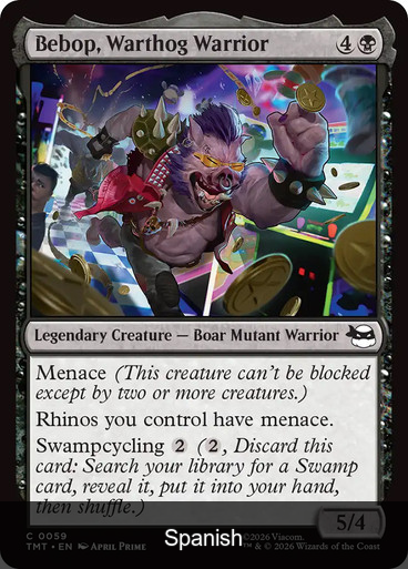 Bebop, Warthog Warrior [Spanish]