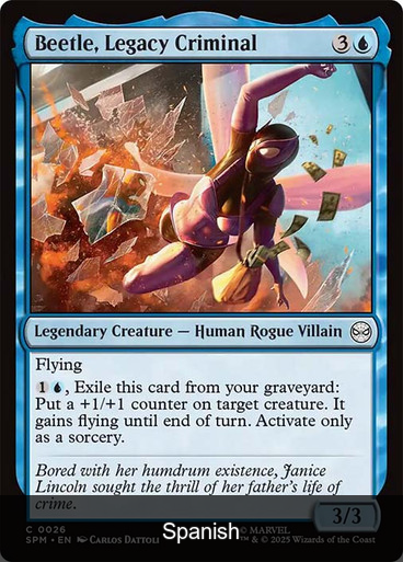 Beetle, Legacy Criminal [Spanish]