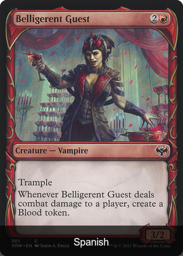 Belligerent Guest (Showcase) [Spanish]