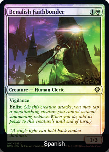 Benalish Faithbonder Foil [Spanish]