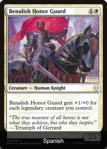 Benalish Honor Guard [Spanish]
