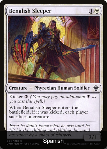Benalish Sleeper [Spanish]