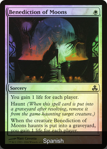Benediction of Moons Foil [Spanish]