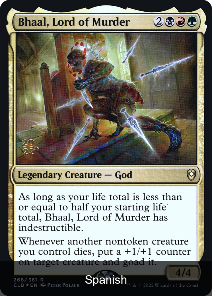 Bhaal, Lord of Murder Foil [Spanish]