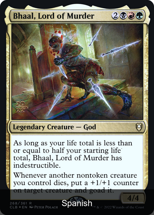 Bhaal, Lord of Murder Foil [Spanish]