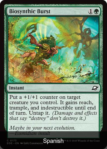 Biosynthic Burst [Spanish]
