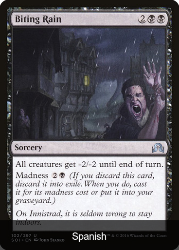 Biting Rain [Spanish]