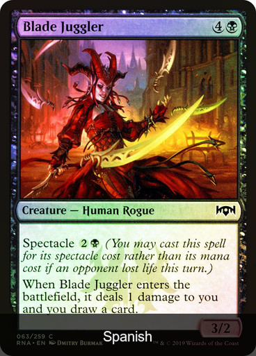 Blade Juggler Foil [Spanish]