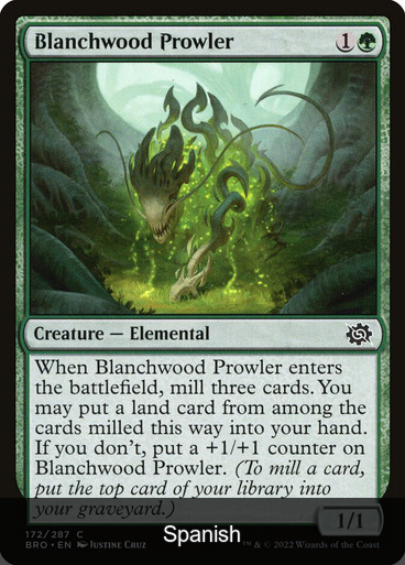 Blanchwood Prowler [Spanish]