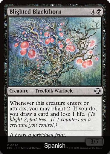 Blighted Blackthorn (Default) [Spanish]