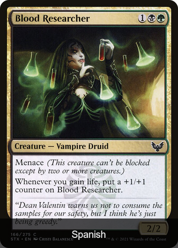 Blood Researcher [Spanish]