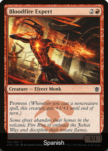 Bloodfire Expert [Spanish]