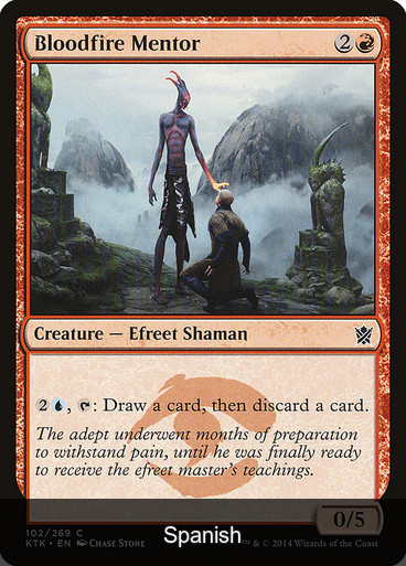 Bloodfire Mentor [Spanish]