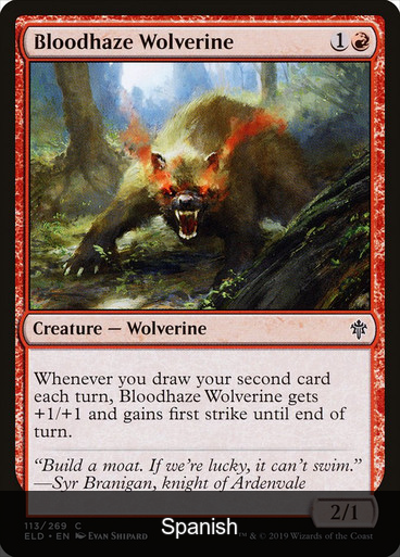 Bloodhaze Wolverine [Spanish]