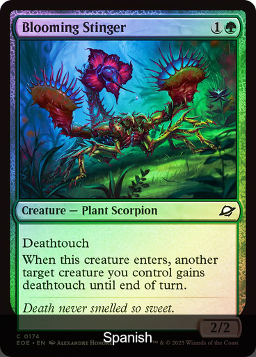 Blooming Stinger Foil [Spanish]