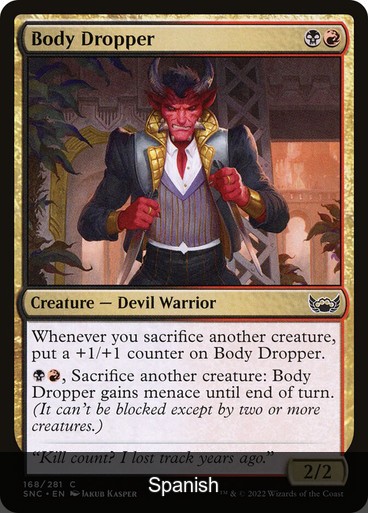 Body Dropper [Spanish]