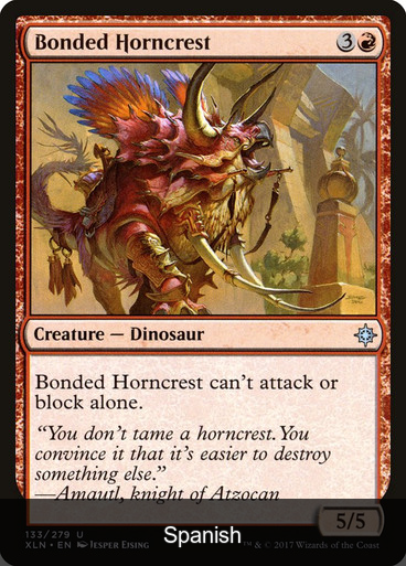 Bonded Horncrest [Spanish]