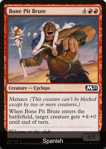 Bone Pit Brute [Spanish]