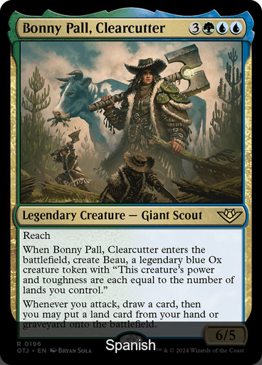 Bonny Pall, Clearcutter [Spanish]