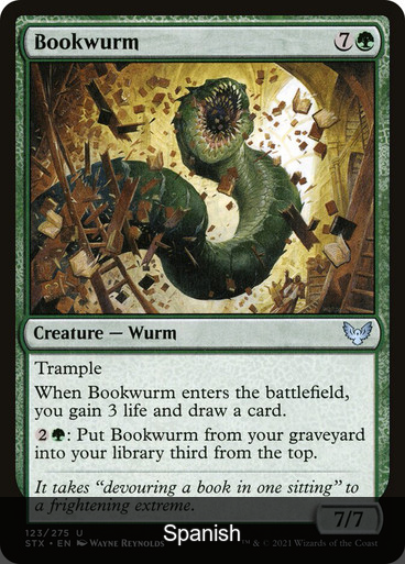 Bookwurm [Spanish]