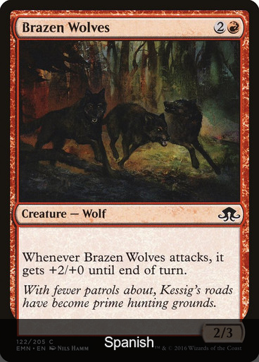 Brazen Wolves [Spanish]