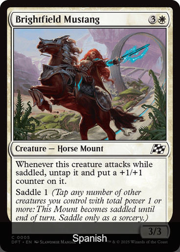 Brightfield Mustang [Spanish]