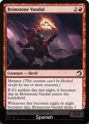 Brimstone Vandal [Spanish]