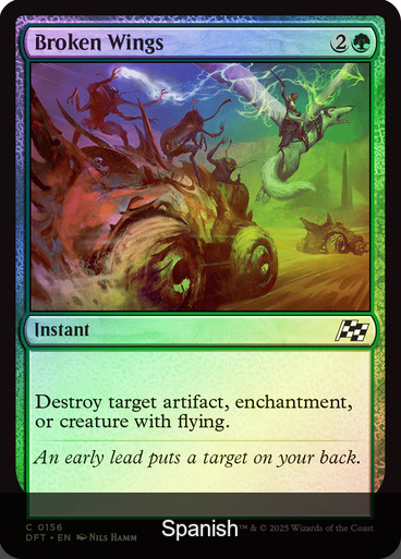 Broken Wings Foil [Spanish]