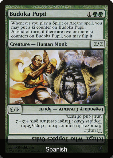 Budoka Pupil // Ichiga, Who Topples Oaks [Spanish]
