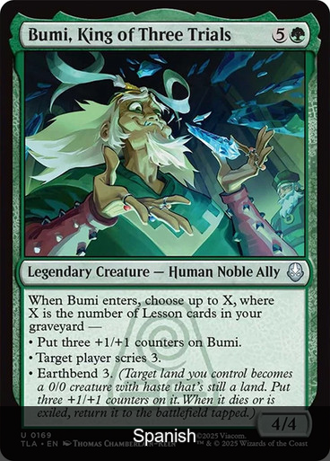 Bumi, King of Three Trials [Spanish]