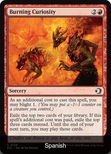Burning Curiosity (Default) [Spanish]