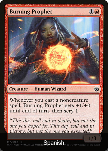Burning Prophet [Spanish]