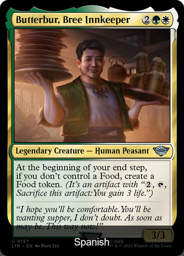 Butterbur, Bree Innkeeper [Spanish]