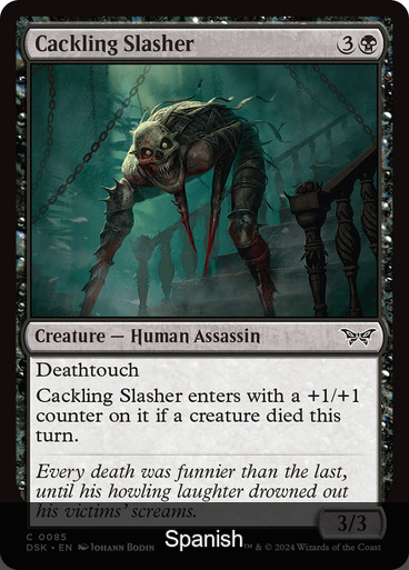 Cackling Slasher [Spanish]