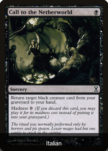 Call to the Netherworld [Italian]