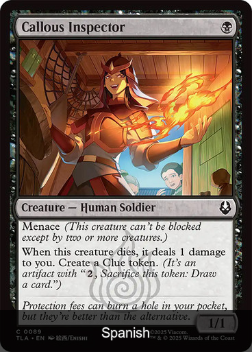 Callous Inspector [Spanish]