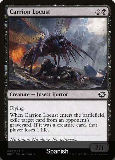 Carrion Locust [Spanish]