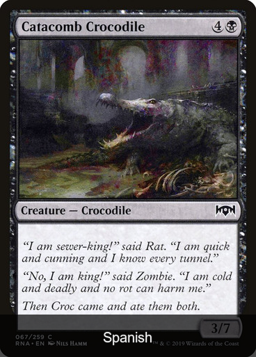 Catacomb Crocodile [Spanish]