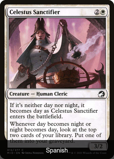 Celestus Sanctifier [Spanish]