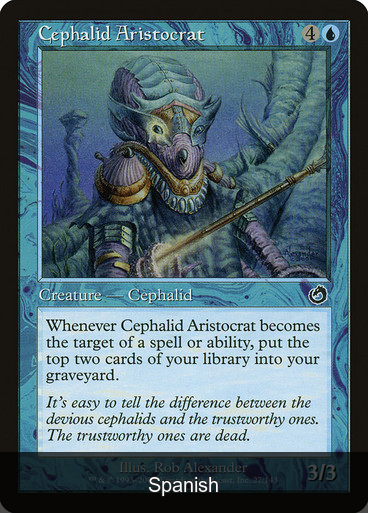 Cephalid Aristocrat [Spanish]