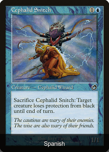 Cephalid Snitch [Spanish]