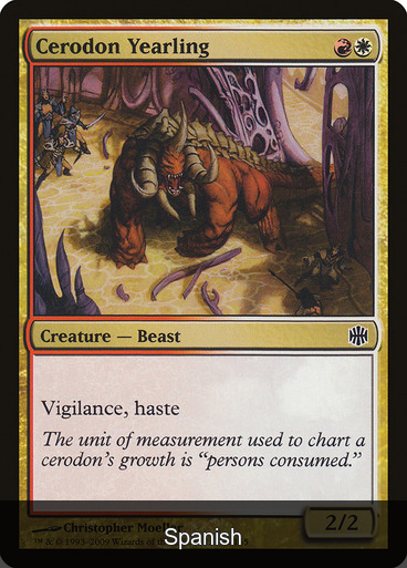 Cerodon Yearling [Spanish]