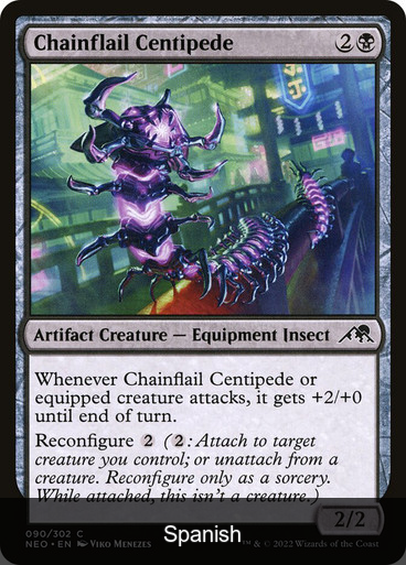 Chainflail Centipede [Spanish]
