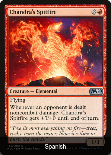 Chandra's Spitfire [Spanish]